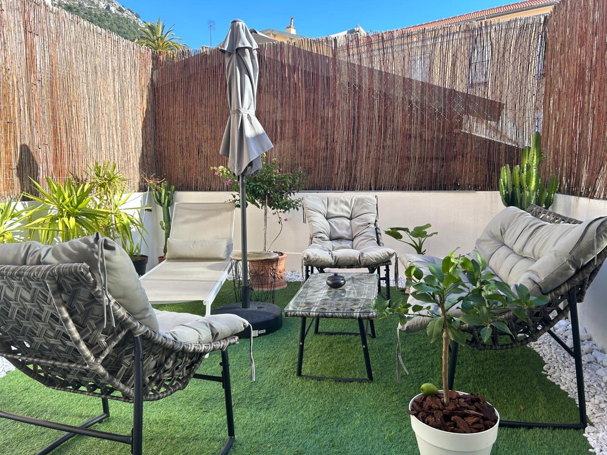 Monaco Cap D'Ail Studio & Jardin Cap-d'Ail Exterior photo